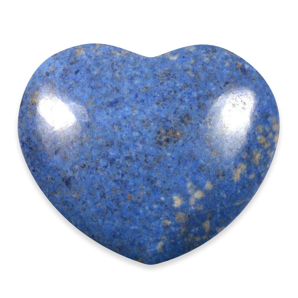 Dumortierite Crystal Heart ~45mm