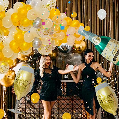 Image of Clear Latex Balloons 100 Pack 12 Inch Transparent Party Balloons with 2 Rolls of Ribbon Clear Round Helium Balloons for Birthday Wedding Baby Shower Party Decorations Supplies (Transparent balloons)
