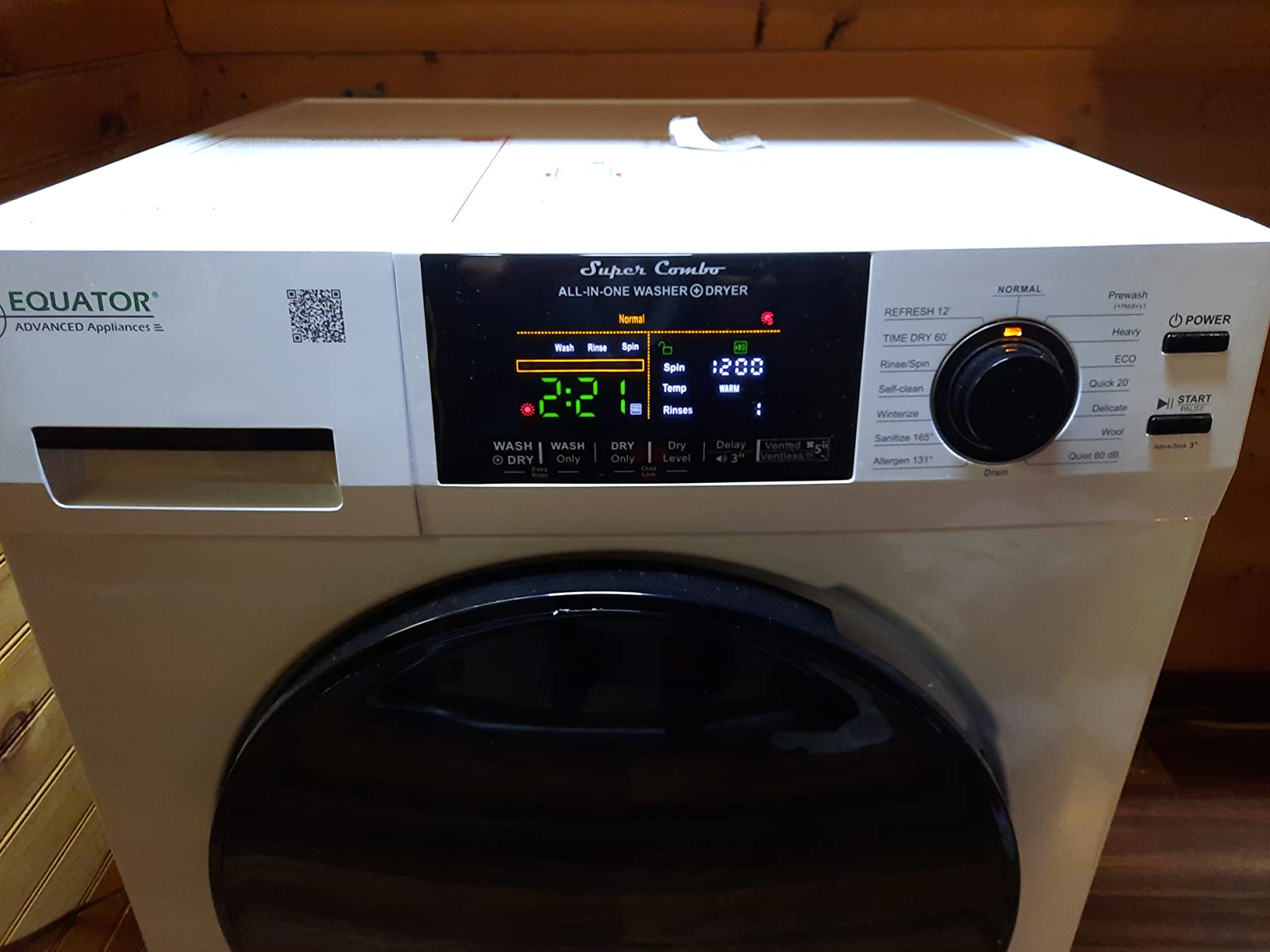 34/mo Finance Equator Digital Compact 110V Vented/Ventless 18 lbs