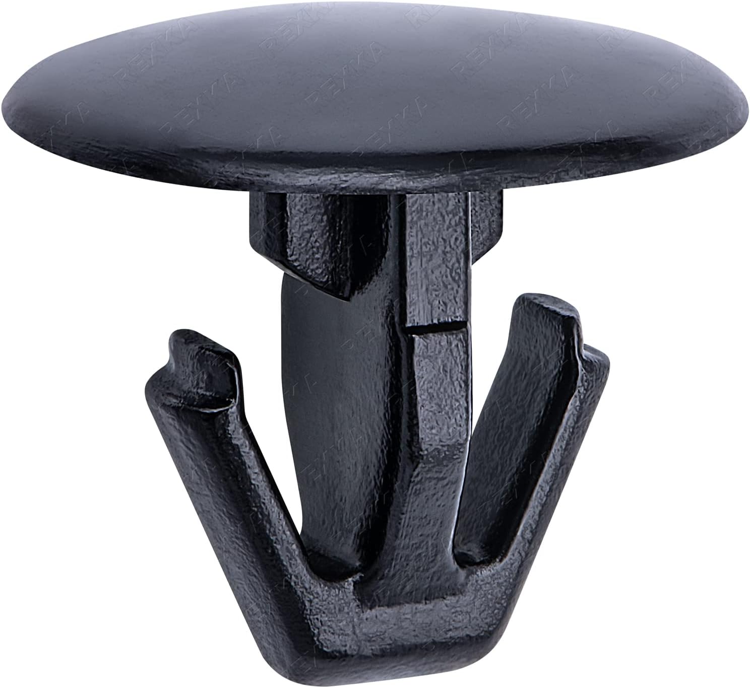 Rexka 25pcs Black Nylon Hood Seal Retaining Clip for Honda