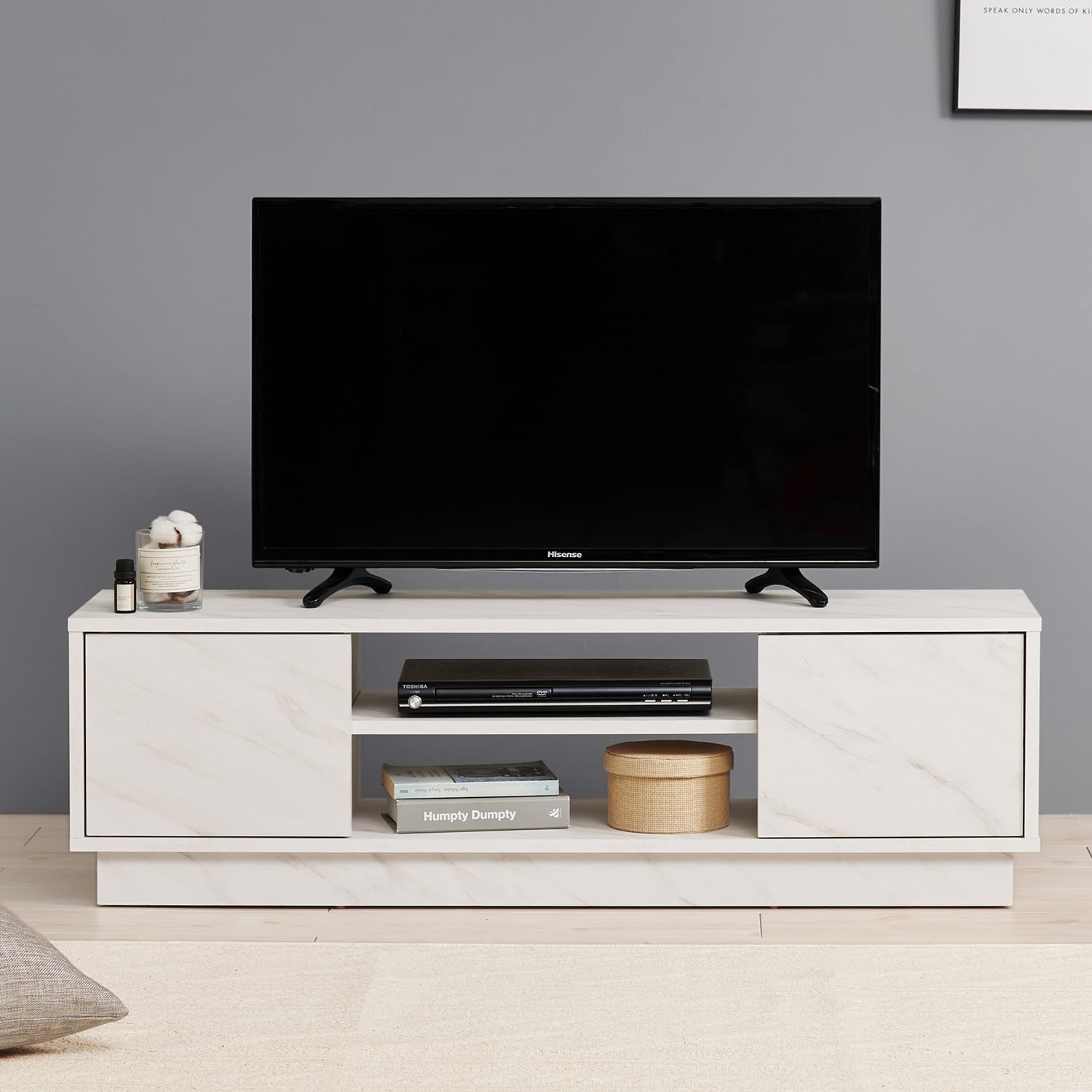 Amazon｜萩原 テレビ台 テレビボード 幅110【 32～49型対応 】 ロー