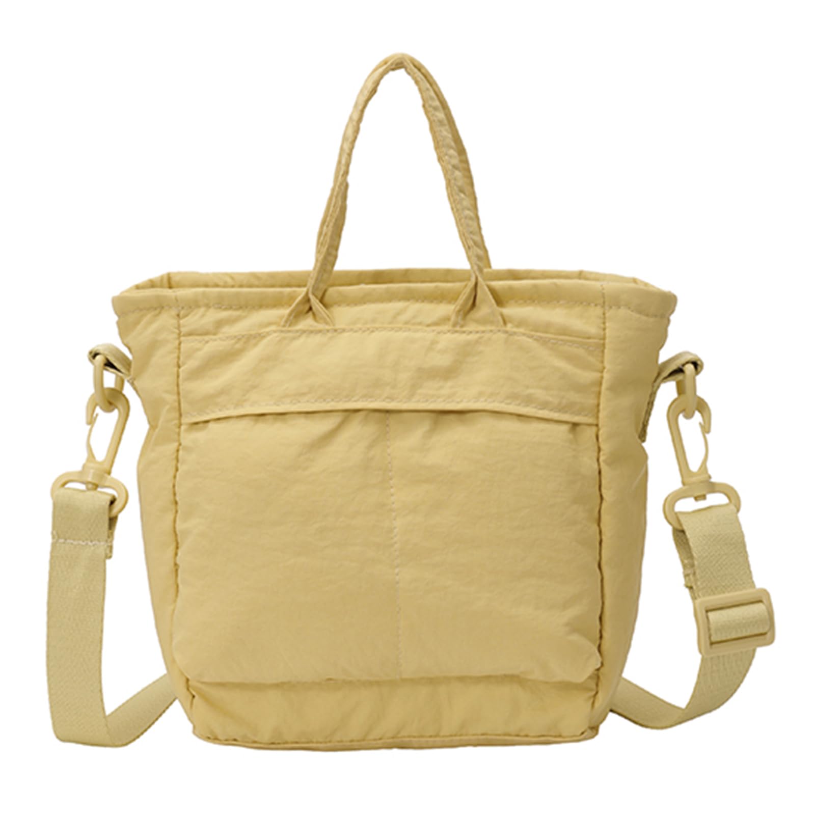 Borsa da donna in nylon, da lavoro, da viaggio, grande capacità | EcoGleam Borsa da lavoro e da viaggio in nylon con grande capacità, tracolla regolabile, versatile e portatile