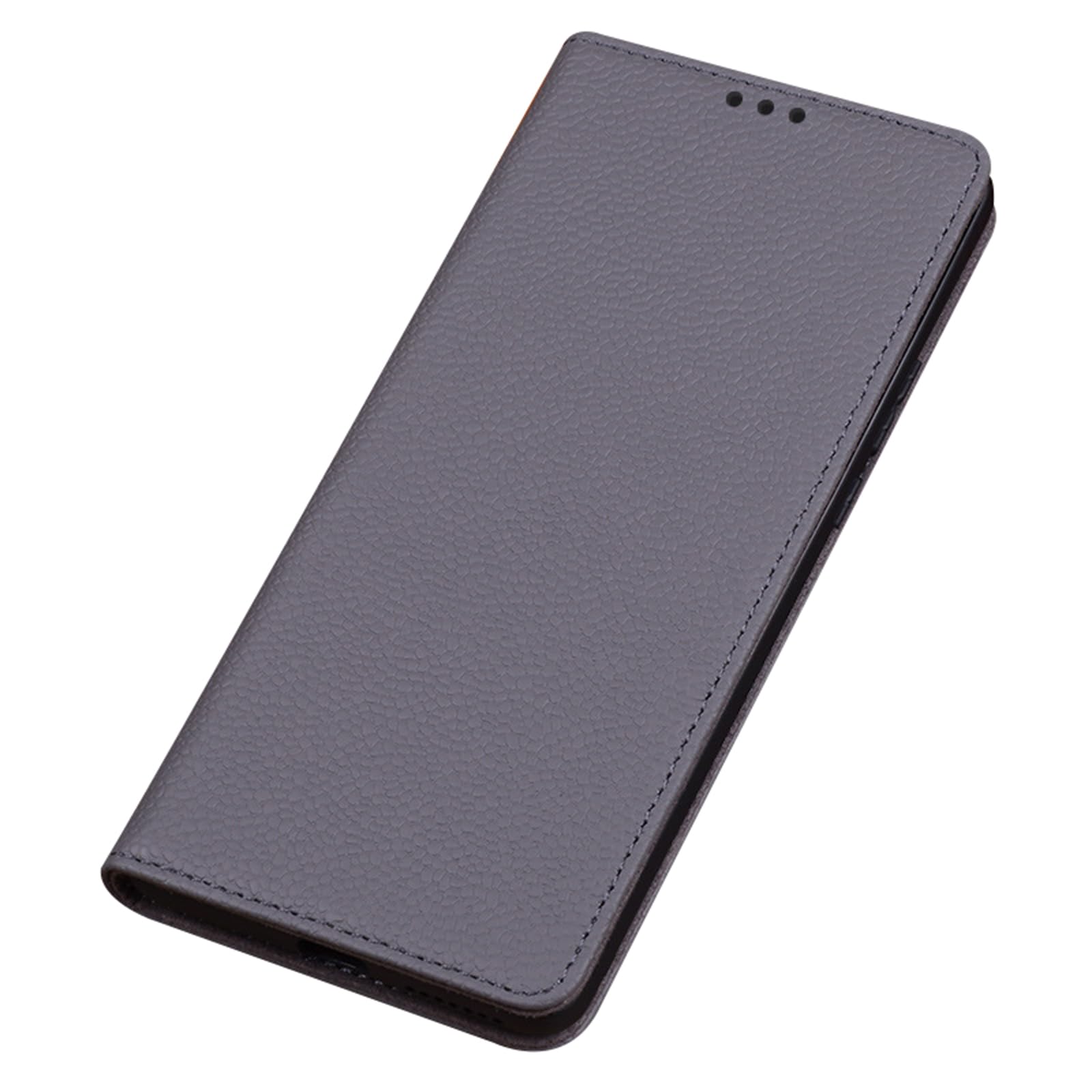 Funda de cuero genuino para Huawei Pura 70 Ultra carcasa de lujo gris 8