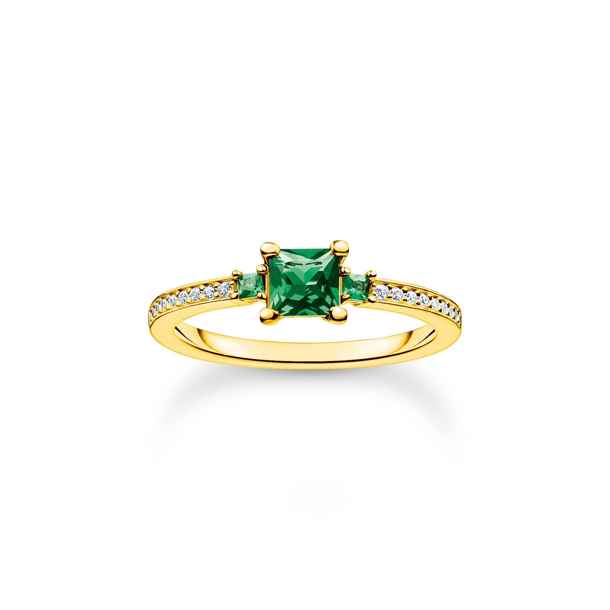 Anello Semi Veretta con Pietre Bianche e Azzurre
