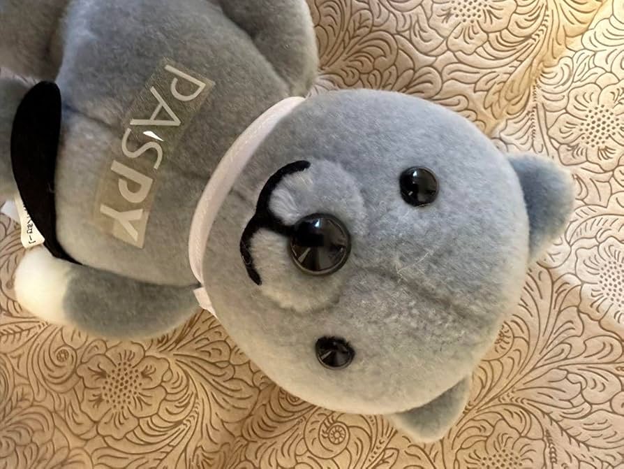 【激レア非売品】 パスピー　(⑅•ᴗ•⑅)♥ くまピー　ぬいぐるみ　広島 激レア非売品】 パスピー (⑅•ᴗ•⑅)♥ くまピー ぬいぐるみ