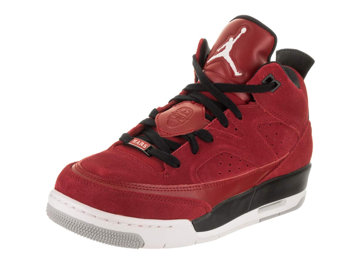 Nike Jordan Son of Low (GS) Boys Fashion-Sneakers 580604-603_6.5Y - Gym RED/White-Black-Wolf Grey