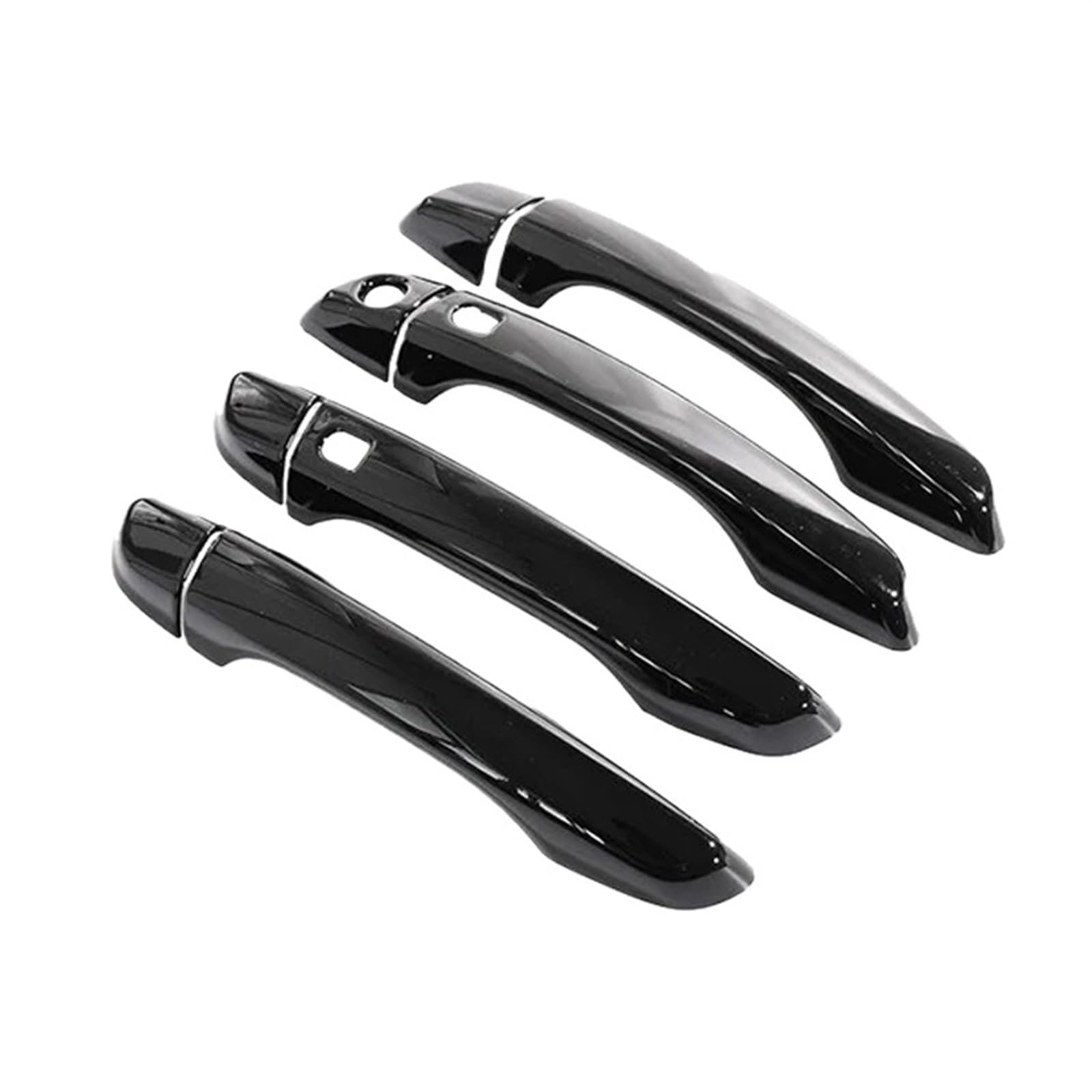 Hguvsjd D 2 Keyless Entry Car Exterior Door Handles For Peugeot 308 T9 Accessories Ii Mk2 2017~2021 Car Door Handles Cover Exterior Scratch Protective Decors Car Accessories(D 2 Keyless Entry)