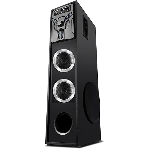 HJ DJ Multimedia Tower Speaker H 10X Bluetooth Home Theater