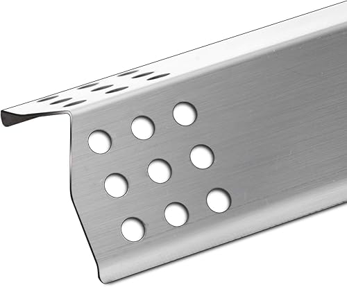 Miniatura 2 de Kalomo 15 18 x 3 14 pulgadas, piezas de placas térmicas para modelos Master Forge 1010048, cubierta de quemador de escudo térmico, domador de