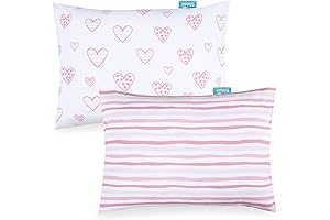 Biloban Organic Cotton 2 Pack Toddler Pillowcase 13x18"