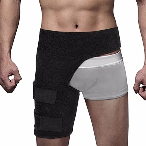 Miniatura 5 de Soporte de cadera, dispositivos de alivio del dolor de ciática, soporte para muslo, soporte para abdomen, cadera, articulaciones, protección contra