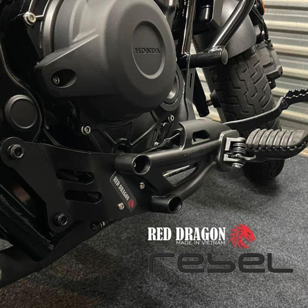 Rebel 250用　フォワードコントロールキット　V1 Amazon | Red Dragon ホンダレブル250用フォワードコントロールキット
