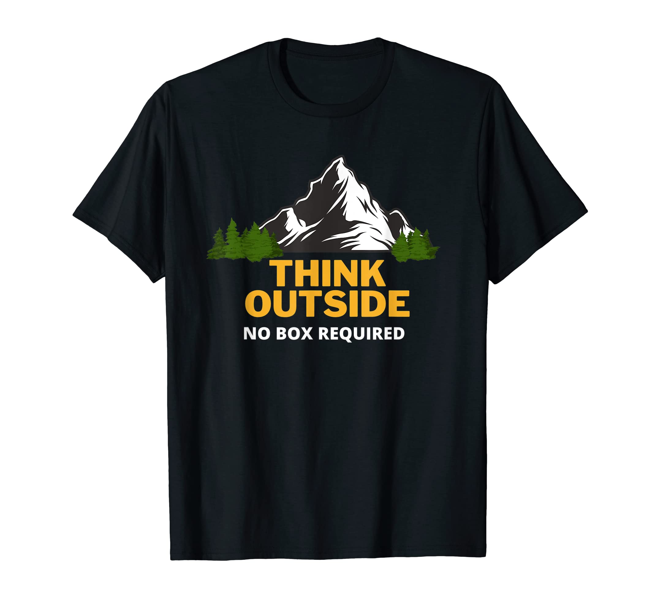 Think Outside No Box Required Hiking NatureCam T-Shirt