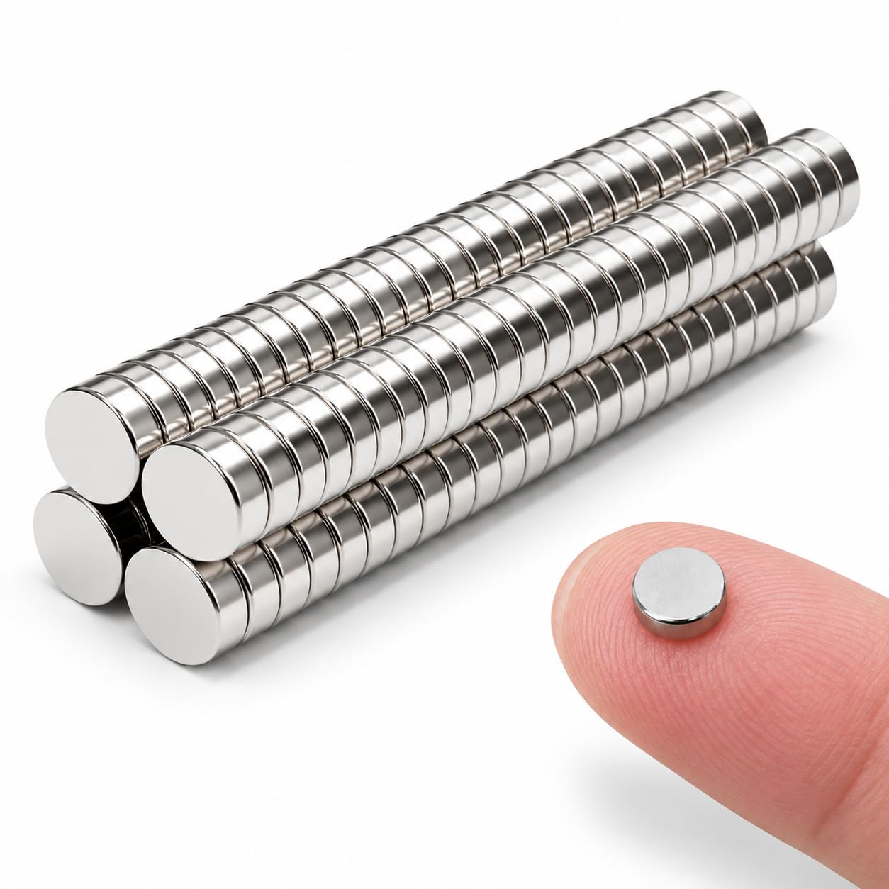 440Pcs Small Magnets, Tiny Rare Earth Magnets, 4 Different Sizes, MIni Round Fridge Magnets for Office, Kitchen Cabinet,Whiteboard, 3D Printing,DIY,Crafts — Amazon image 7