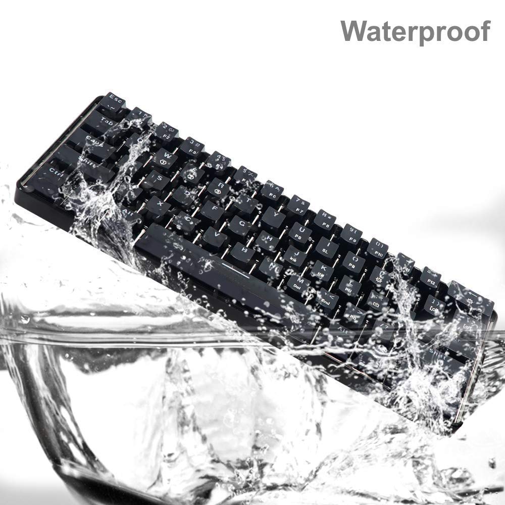 HK GAMING GK61 Mechanical Gaming Keyboard 60 Percent 61 RGB Rainbow