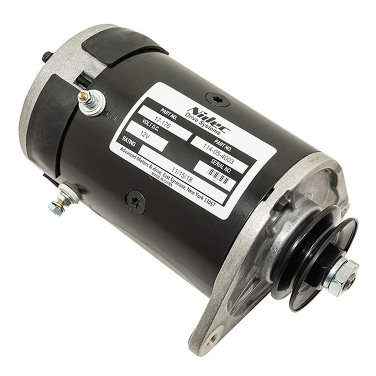 Performance Plus Carts Club Car Precedent Golf Cart Pedal-Start Starter Generator with Pulley | Compatible with 2015-2018 Gas Models with Subaru EX40 Engine | Replaces OEM 105190101