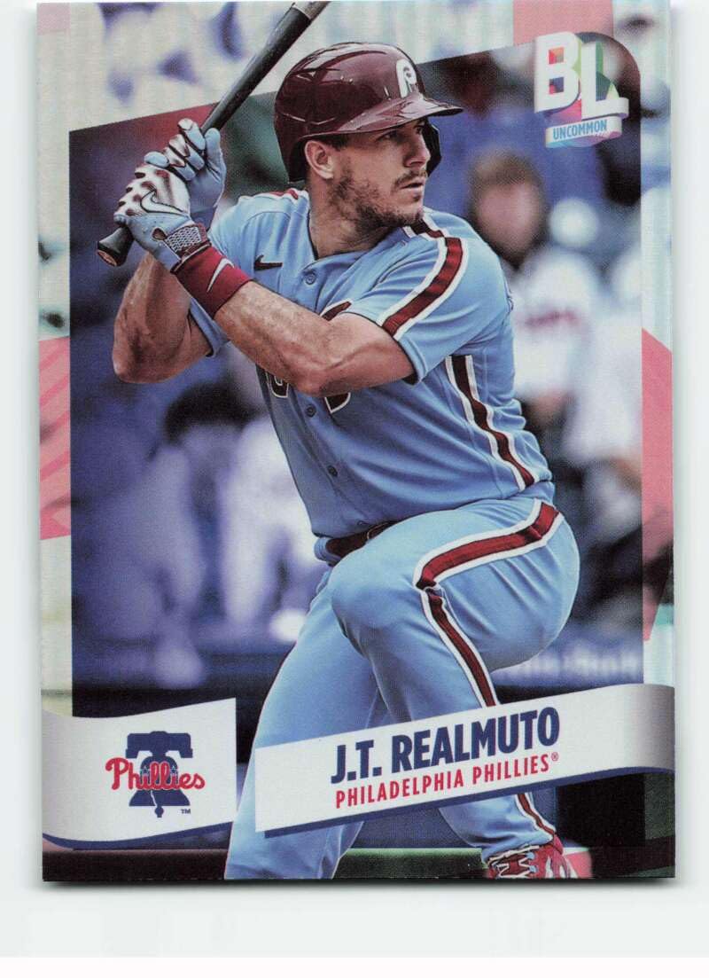 2024 Topps Big League #224 J.T. Realmuto Uncommon Foil NM-MT SP Phillies Baseball Trading Card