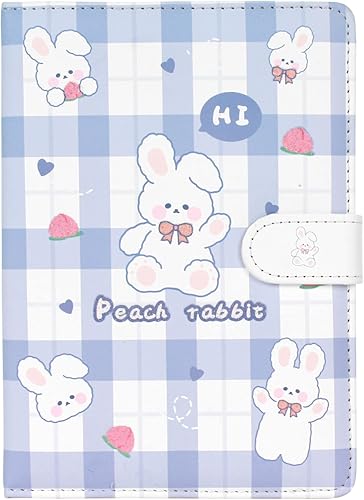 Miniatura 1 de Zeph Hosea Lindo cuaderno de dibujos animados kawaii, cuaderno de bocetos japonés con cubierta de cuero, cuaderno de notas, cuaderno de viaje, morado