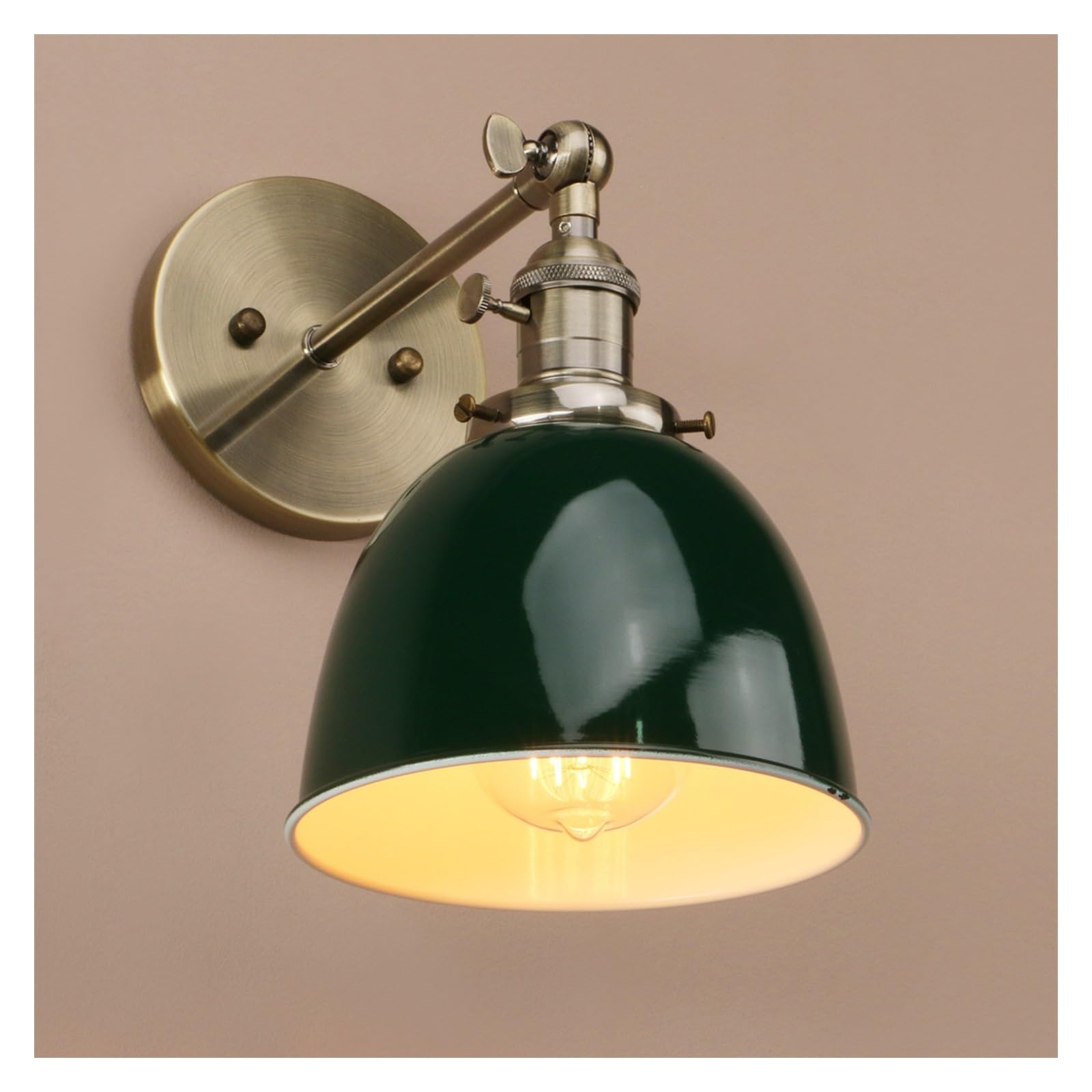 SYAXVOM V-intage wandlamp 6.5'' Wall Lamps Black Modern Industrial Stair Light Fixtures