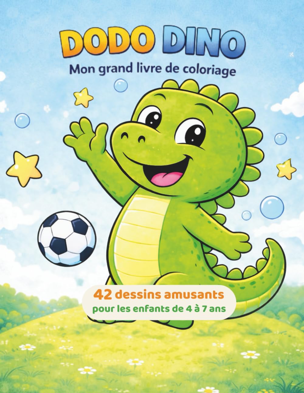 DODO DINO: Mon grand livre de coloriage