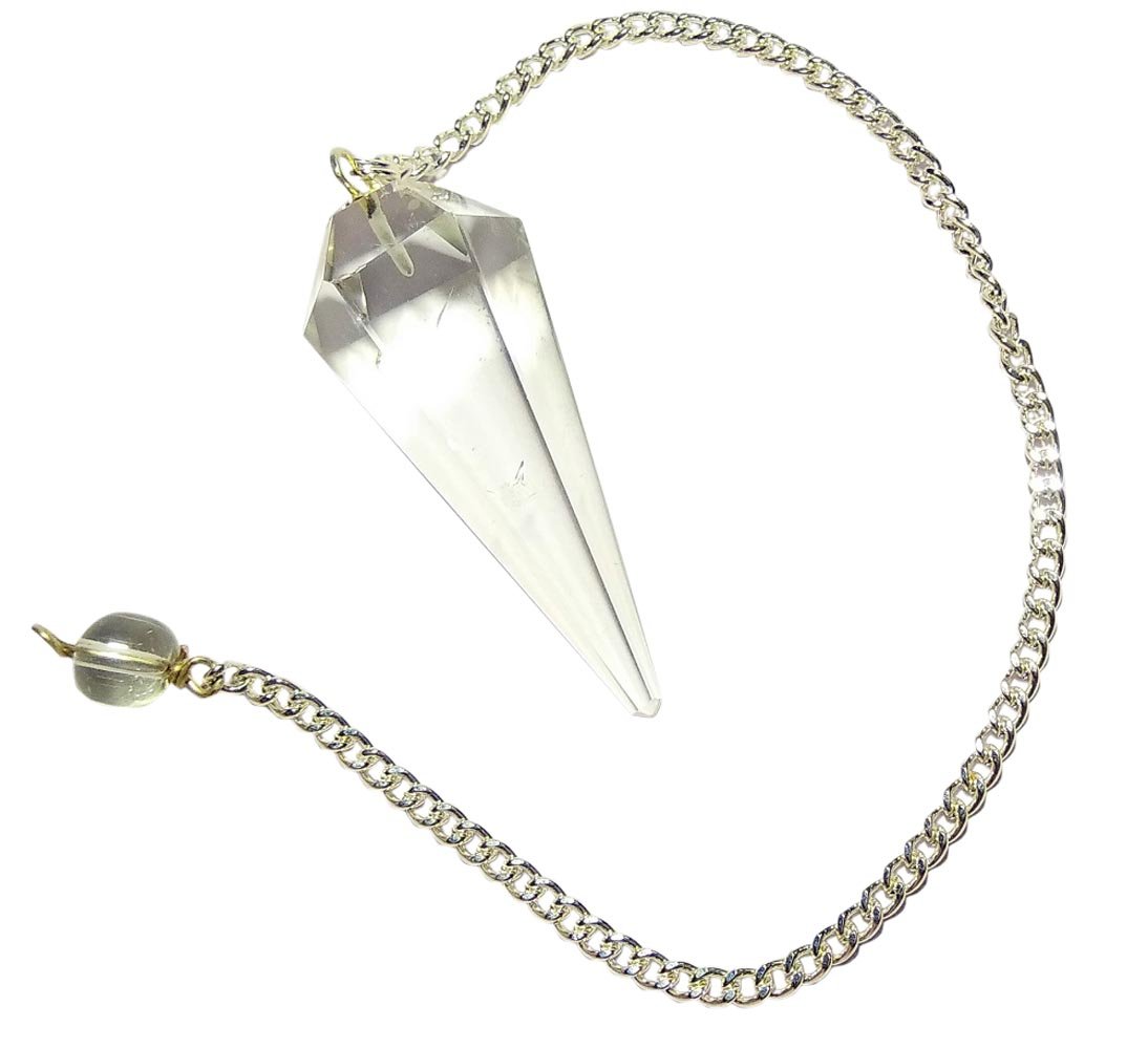 Wholesale Gem Shop Natural Gemstone Crystal Faceted Pendulum