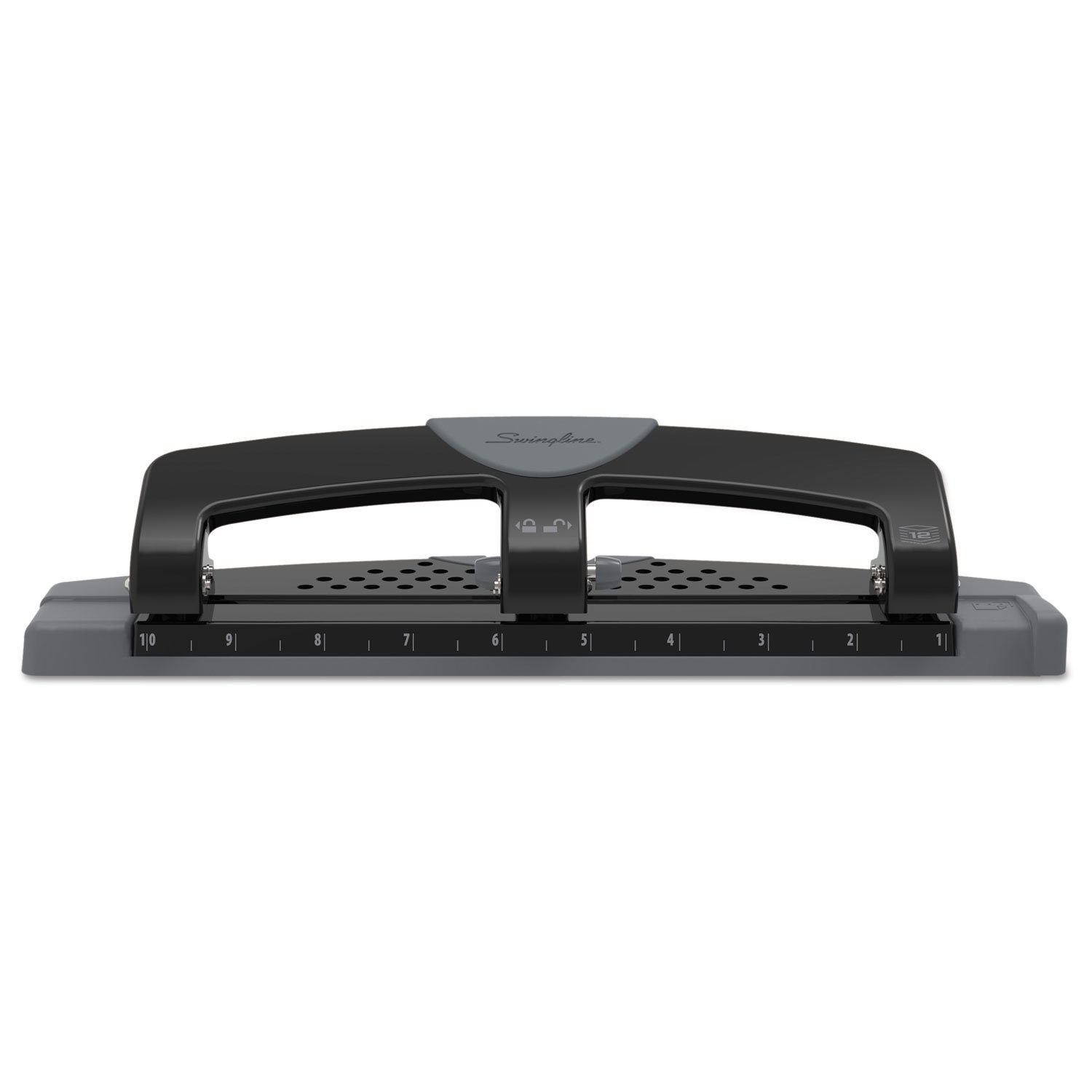 Amazon.com : Swingline 3 Hole Punch, 12 Sheet Capacity Three