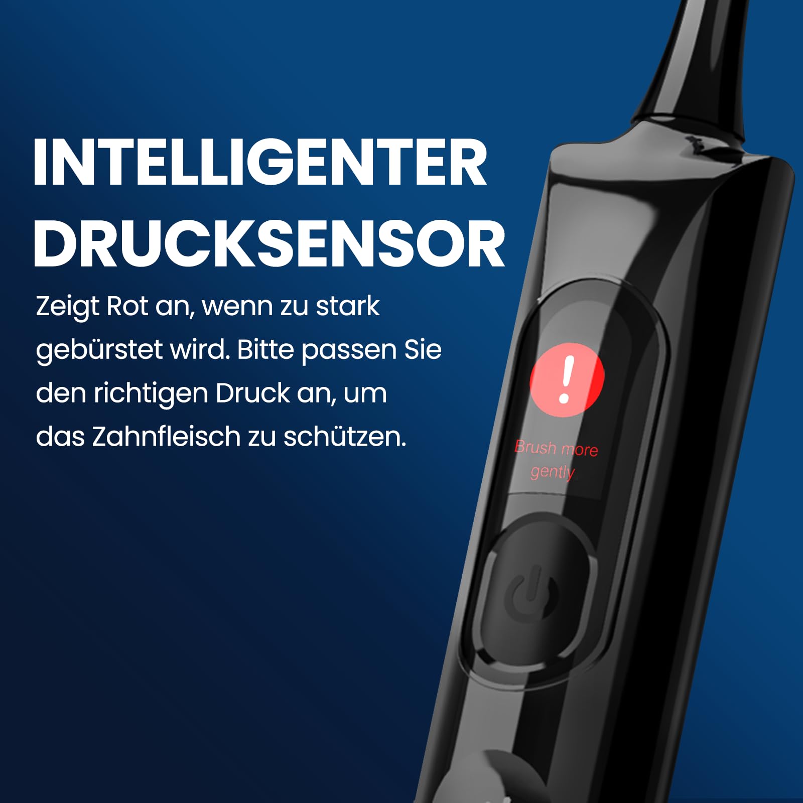 Elektrische Zahnbürste Schallzahnbürste mit AI Reinigung