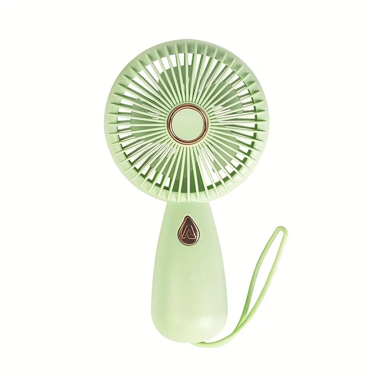 UDPOIUYT Hand Held Fan, Small Wearable Handheld Cooling Fan, Indoor Outdoor, Multicolor(Green)