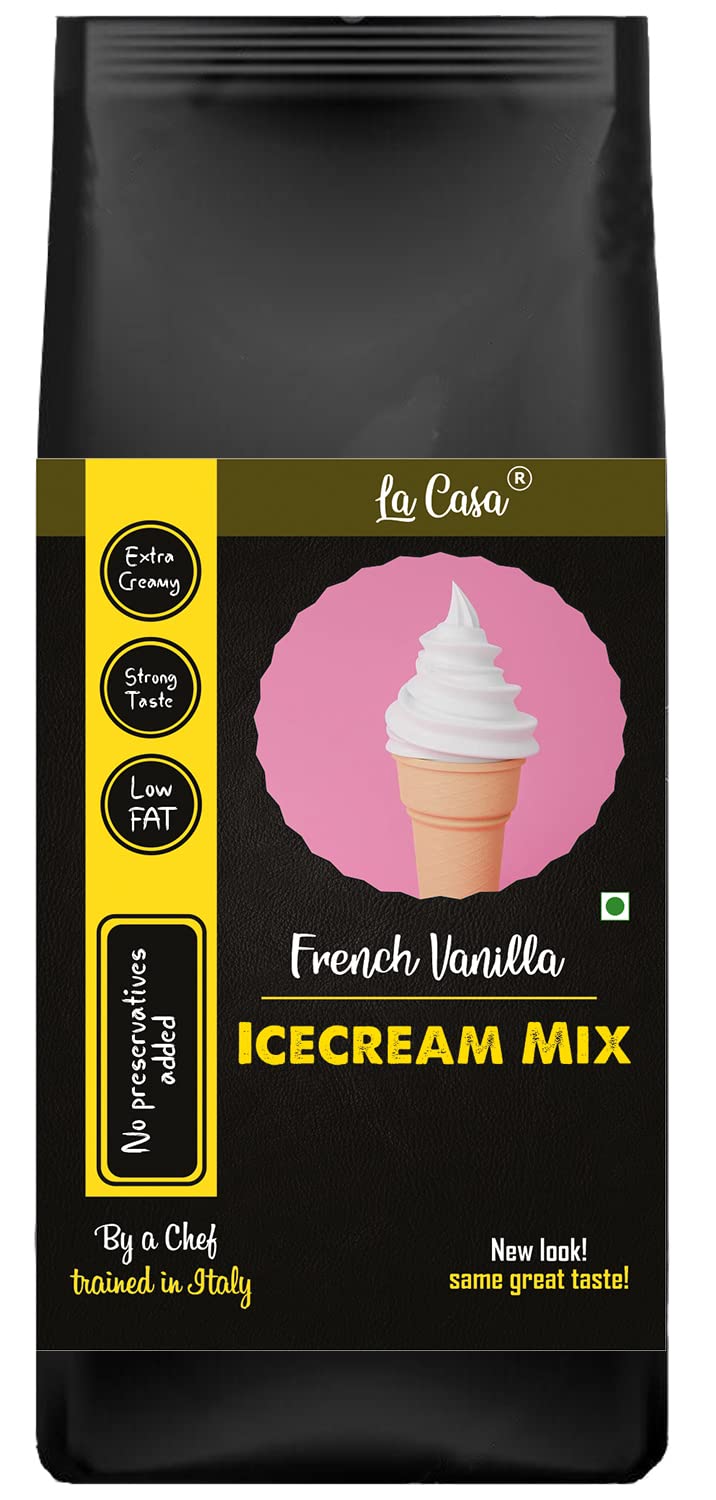 La Casa Icecream Premix - French Vanilla | Extra Creamy & Strong