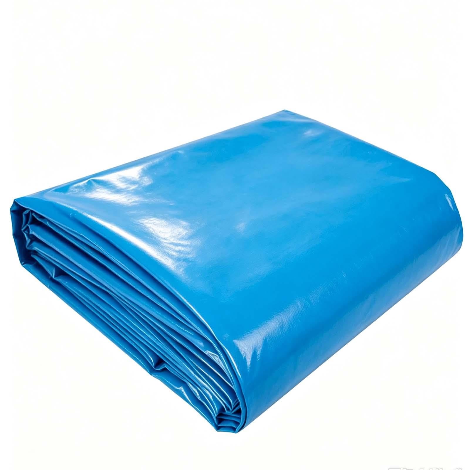 Geomembrana HDPE de jardín de Alta Resistencia, película Impermeable Plegable, Revestimiento de Estanque Preformado Resistente a los Rayos UV para cascadas(10x12m)