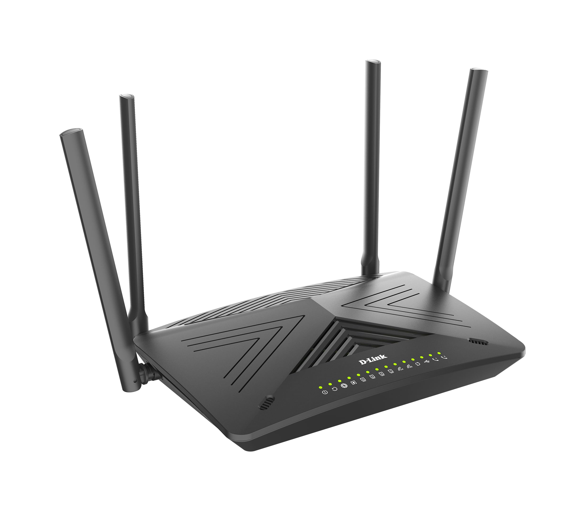 D-Link DSL-X3052E Modem Router Wi-Fi 6 AX3000 VDSL2/ADSL2+ con VoIP, Dual Band, 4 Porte Gigabit, Porta WAN Gigabit, USB 3.0, WPA3, OFDMA, MU-MIMO, Smart Home & Gaming
