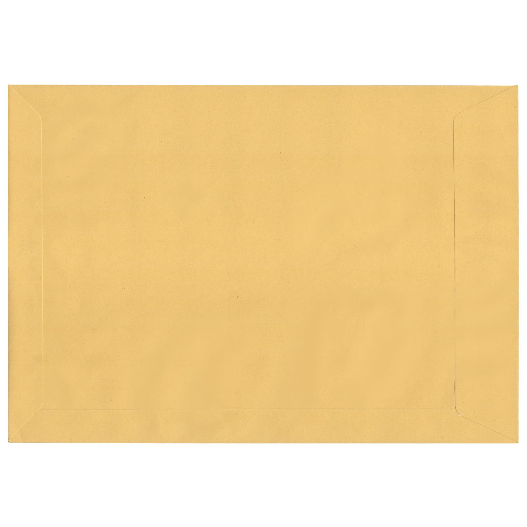 Postzustellungsumschläge C4 „ Förmliche Zustellung “ - Postzustellungshüllen C4 mit Fenster (229 x 324 mm), gelb, haftklebend, 100 g/m² Recyclingpapier – Einsteckschlitz & Inlet (Anzahl 100)