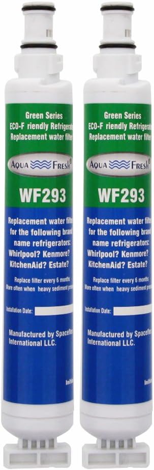 Aqua Fresh 4396701 Refrigerator Water Filter Replacement Compatible with 4396701 Replacement for 9915, EDR6D1, RWF2000A, LC200V, RWF1021, Filter 6, WFL200, 4396702, EFF-6001A (1 Pack)