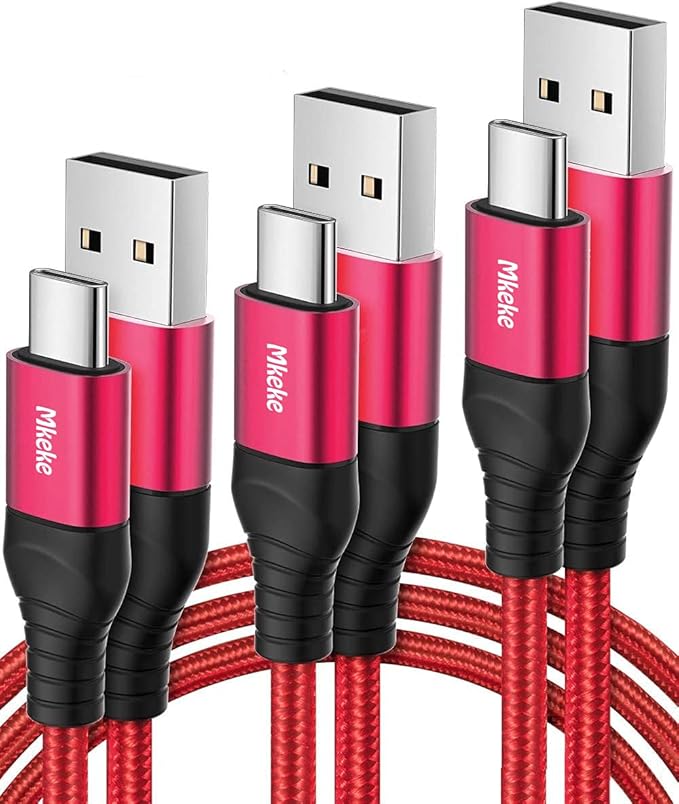 Mkeke USB C Cable, Fast Charging USB Type C Cable,USBA to