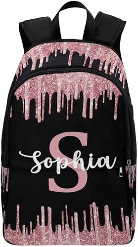 Texto personalizado Elefante desgaste gafas mochila mochila mochila casual Daypack bolsa para mamá niñas, color130, Mochilas Daypack