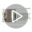 Image of Urban Space Blackout Lining Curtain for Door, Polyester Door Curtains Lining Panel 48 inch x 78 inch, Extra 70% Sun & Heat Blocking Curtains with 8 Steel Rings, 1 Peice (Beige, 7 Feet)