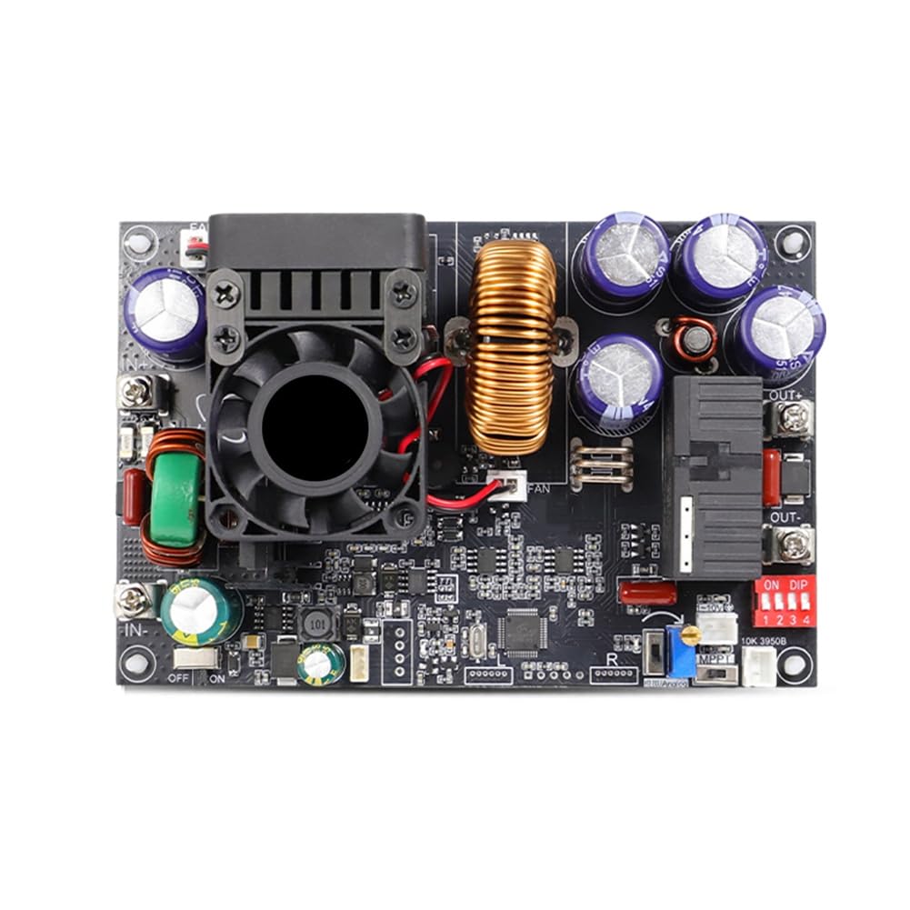 UDSKNV[KSL XY8030 CNC DC Converter 80V 30A 2400W MPPT Solar Charging CV CC Step-Down Module Color LCD Display Single Module