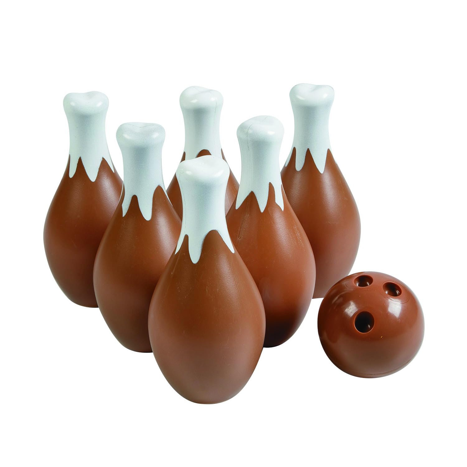 Click to get Fun Express Thanksgiving Turkey Bowling Set 7 Pie
