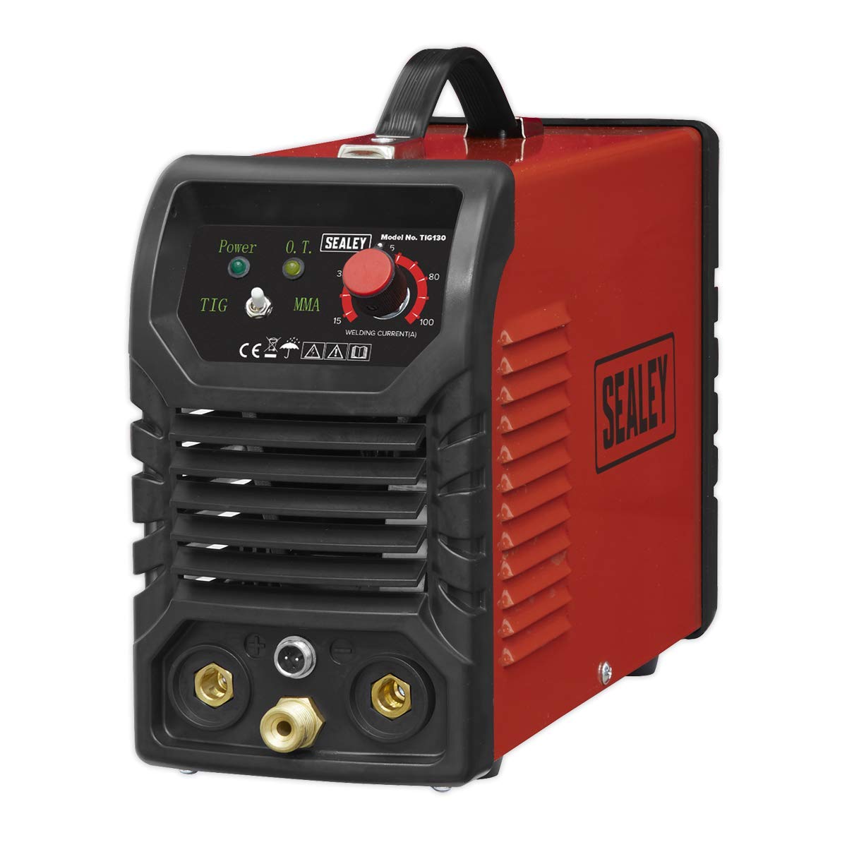 Sealey TIG/MMA (Arc/Stick) Inverter Welder 130A - TIG130