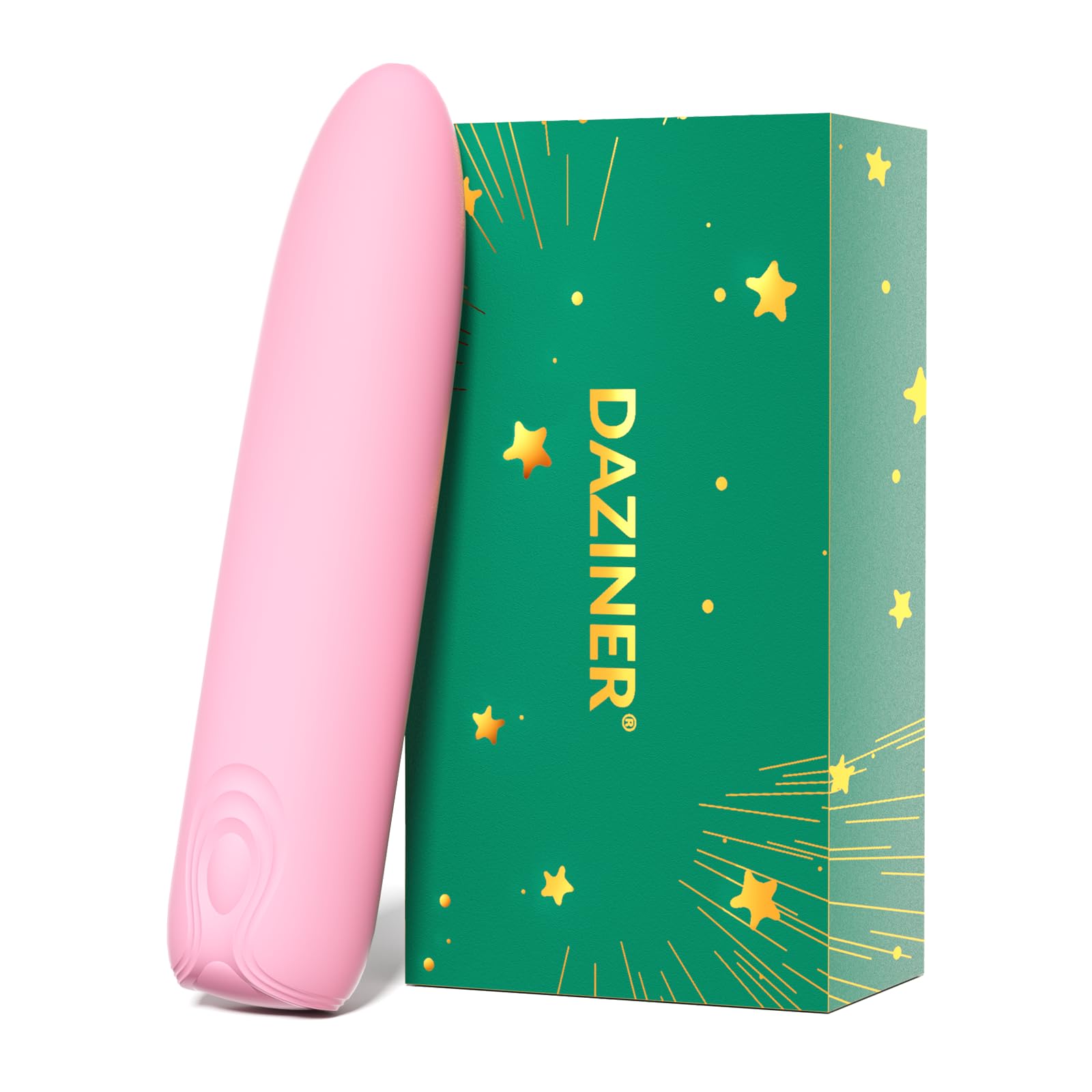 Bullet Vibrator Sex Toys for Women 10 Powerful Vibration Modes 35dB Whisper-Quiet Fully Waterproof Mini Rechargeable Clit Stimulator
