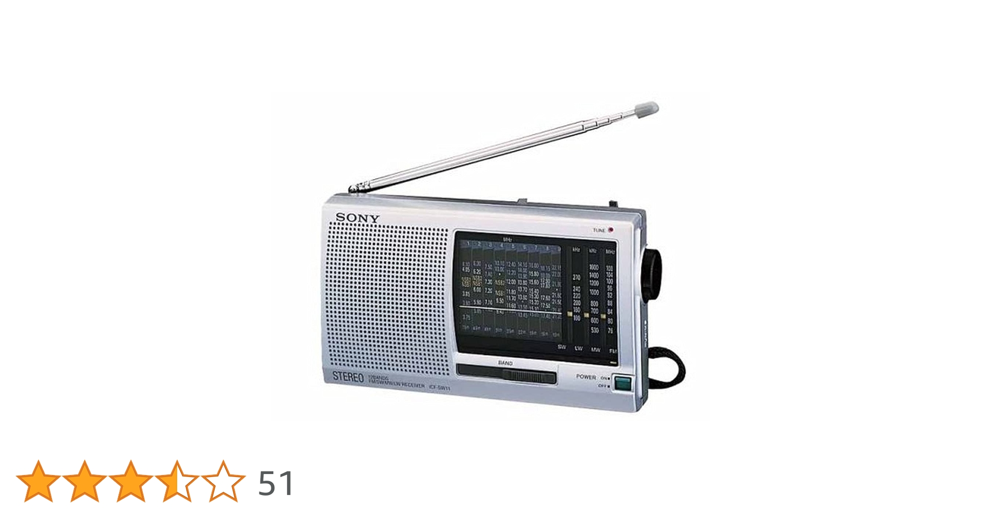 SONY ICF-SW11 短波ラジオ　FMラジオ　ほぼ未使用 SONY ICF-SW11 短波ラジオ FMラジオ ほぼ未使用