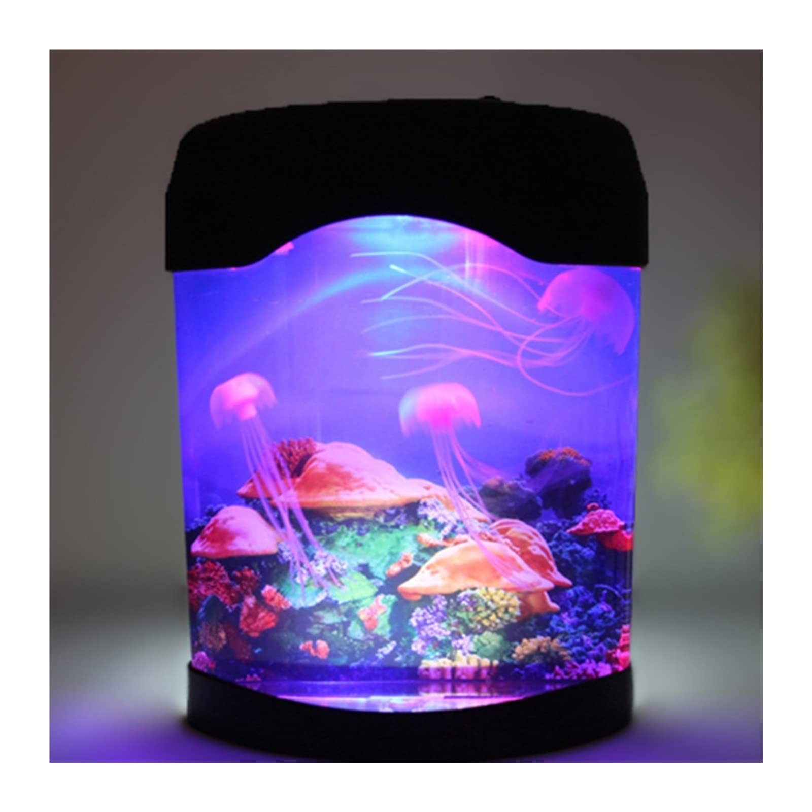 meduza lampa LED meduza lawa lampa zmieniająca kolor meduza lampa pulpit lampka nocna do domu baru sypialni tło dekoracja