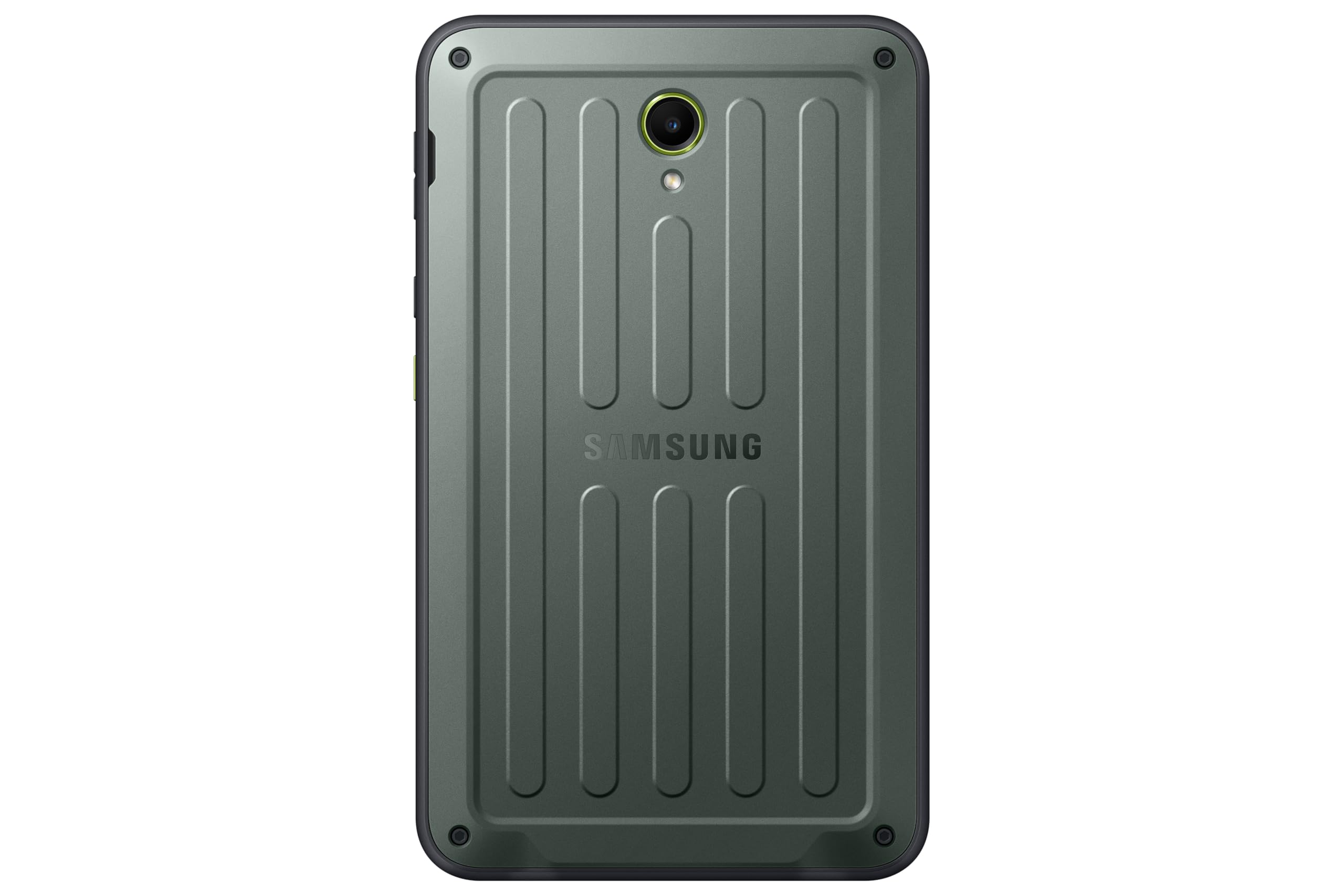 Samsung Tablette Galaxy Tab Active 5 Entreprise Edition 5G 128Go Vert Ecran 8 6Go RAM 1920x1200 Android 14 Certification IP68 S Pen Double SIM DAS Tronc : 0,555 W/kg