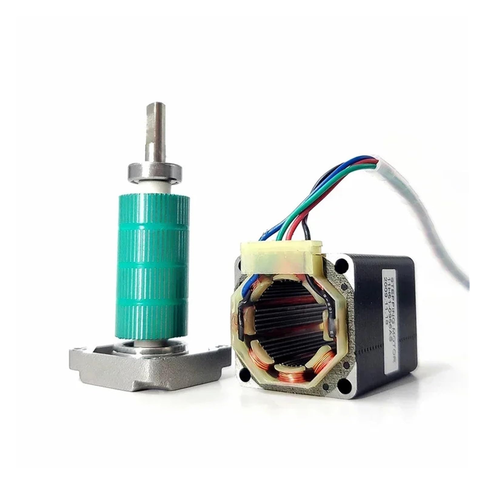 1 petit moteur pas à pas 28BY 11H51-0956AS NEMA 11, 1,8 degrés, 2 phases, 4 fils, grand couple pour distributeur SMT