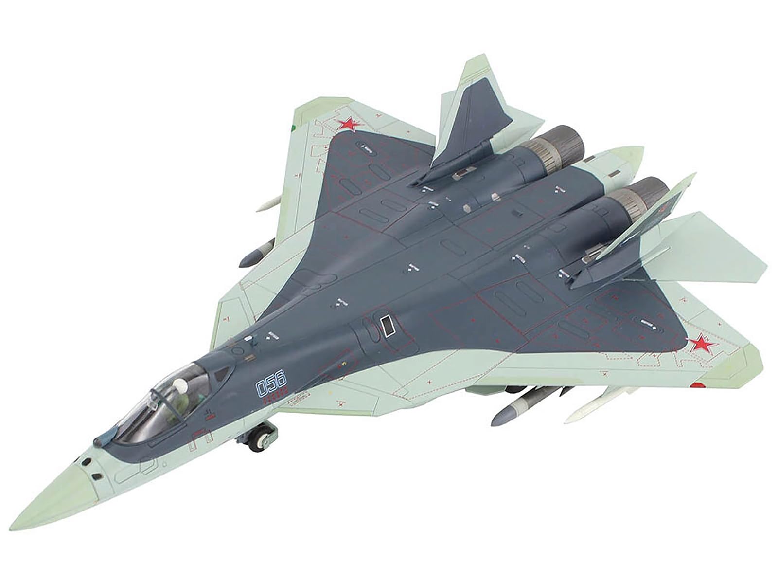 Amazon.com: Sukhoi Su-57 Felon (T-50) Stealth Fighter Aircraft
