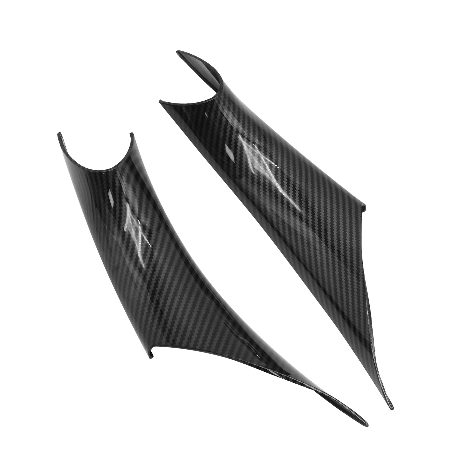 Carbon Fiber Interior Door Handle Cover Trim For BMW 3