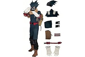 High-Quality Anime My Hero Academia Deku Cosplay Costume with Mask