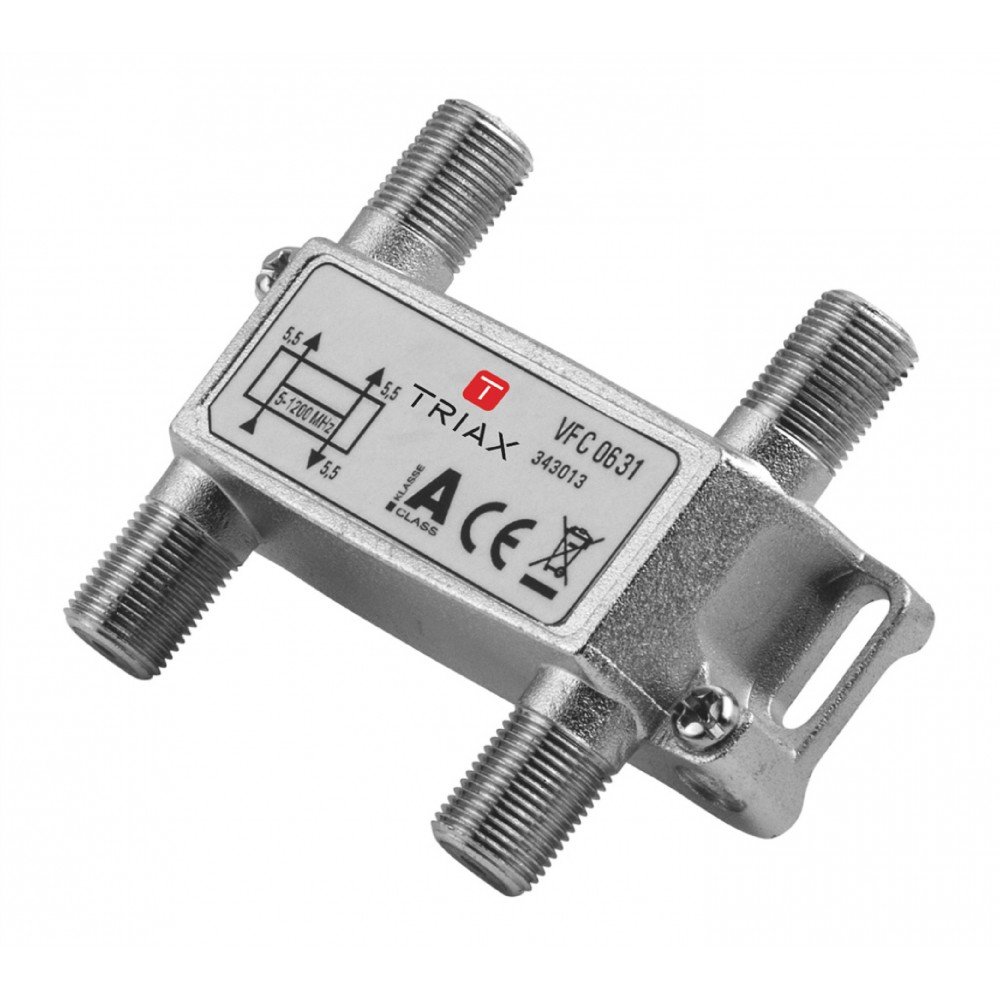 Triax VFC 0631 RF-Splitter (5.50 dB, Verteiler und Abzweiger), Antennenkabel