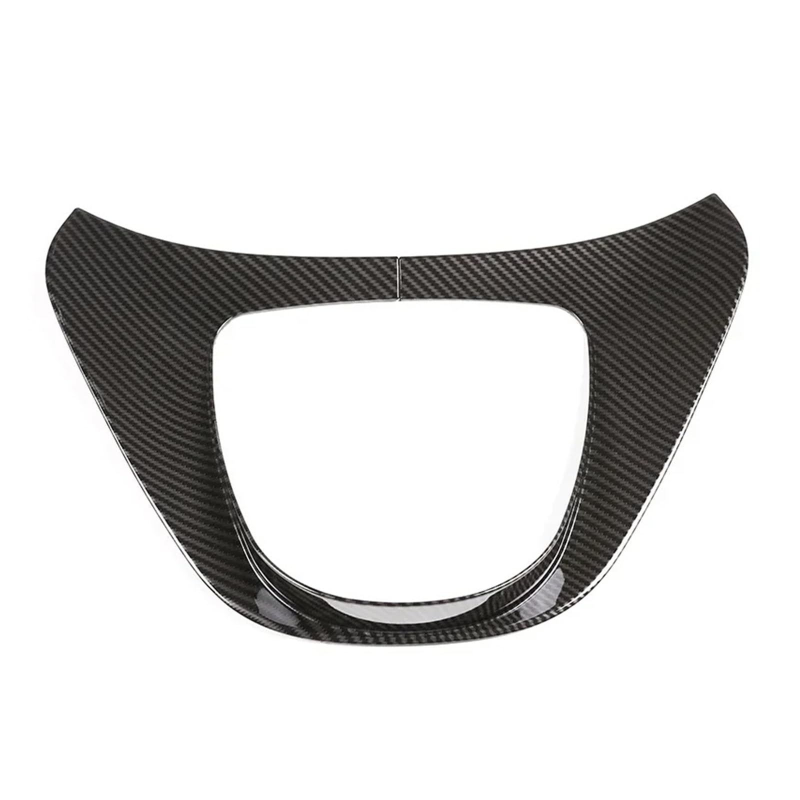 for Benz V Class 2015-2022 ABS Carbon Fiber Car Central Control Multimedia Panel Trim Stickers Center Console Trim(Carbon Fiber)