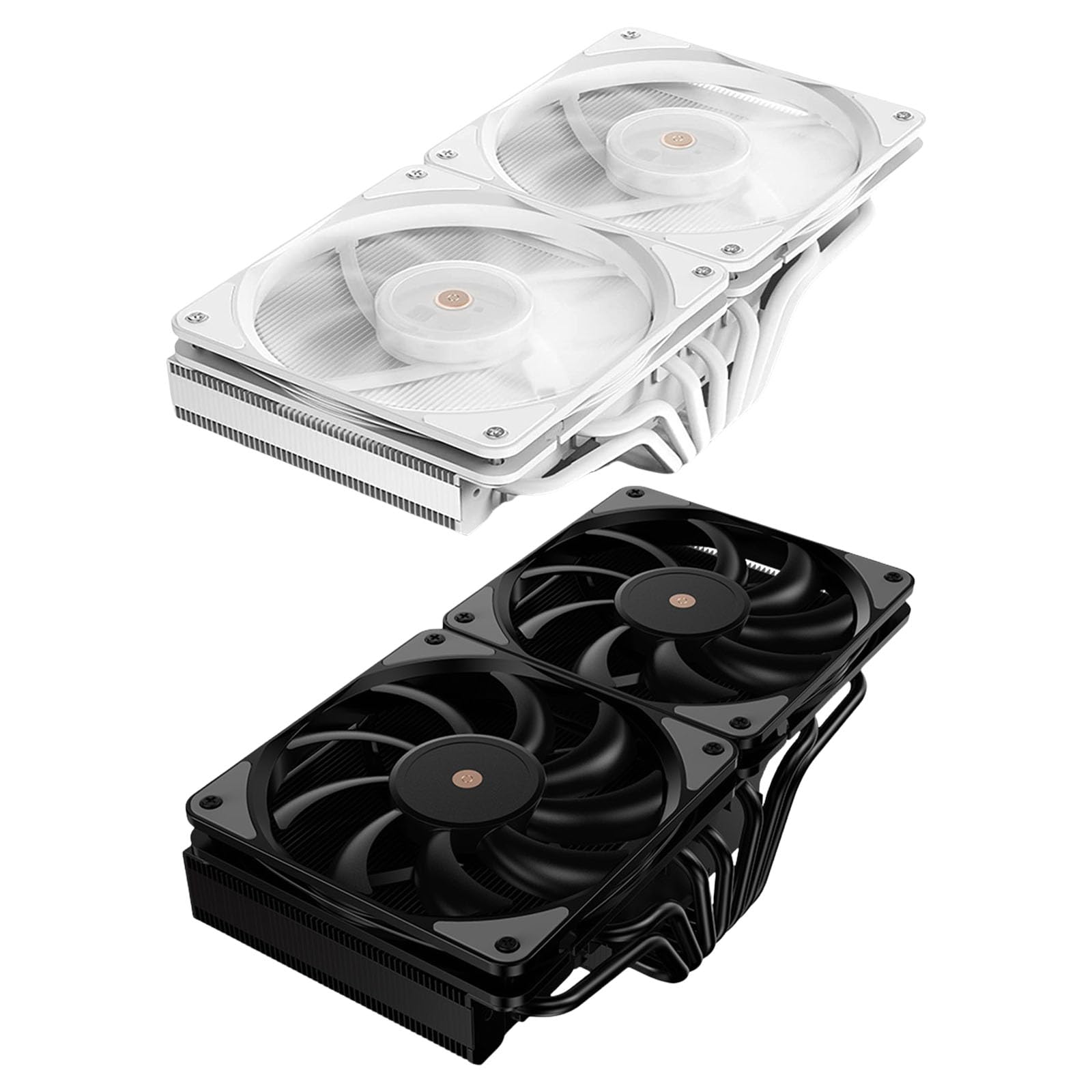 JF13K Top-Down CPU Chłodzenie powietrzem Miedziana podstawa 2 x 120 mm 7 Struktura rury cieplnej LGA1200 / AM4 / AM5 Radiator komputerowy